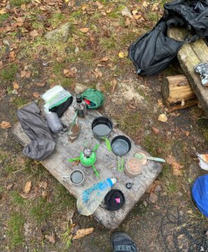 Charlie Gillespie Instagram - Chignecto Loop in two days - it rained, it snowed, was muddy up past my shoes and I over packed like a doofus 🥲 couldn’t be happier