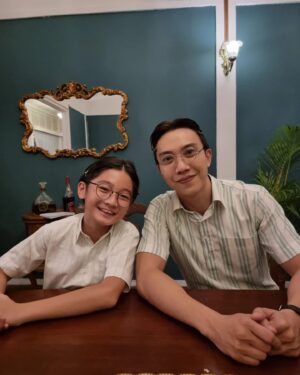 Charlie Goh Instagram - Some BTS from #密宅 #SilentWalls . Swipe left to see some of Alfred's bloopers. Damn cute la this boy hahahahahahahahaha 🤣
