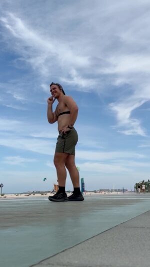Charlie Taylor Instagram - When you procrastinate your run.. 🏃‍♂️