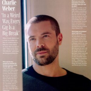 Charlie Weber Instagram - Thanks to @variety for such a cool piece.....😌