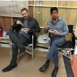 Charlie Weber Instagram - Always great to catch up with my buddy Nick....👍🏻
📷: @eltexmex