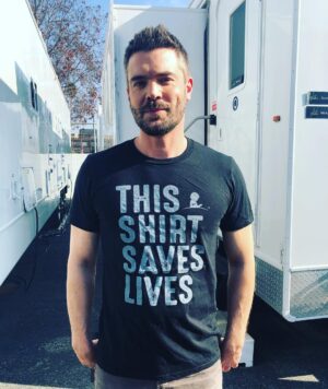 Charlie Weber Instagram - Thank you to @stjude for all the amazing work they do!
#ThisShirtSavesLives 
thisshirtsaveslives.org