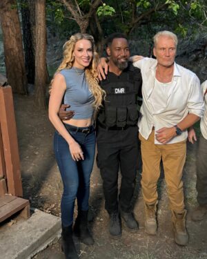Charlotte Kirk Instagram - That’s a wrap on “Fight or Flight” it was such an honour working with the best! 🎥 

.
.
.
.
#charlottekirk #charlottekirkofficial #dolphlundgren #michaeljaiwhite #film #movieclips #bestmovie #movieclip #scene #sequel #nollywood #tvshow #netflix #moviescene #moviescenes #moviereview #movierecommendation #newmovie #filmclips 
#scene #footage #movie #cinema #shooting #filmclips #premiere #imax #acting #image #talent #filmmaker 
@primalempire.studios @scottmartinofficial @officialmichaeljai @ways.ent @dolphlundgren