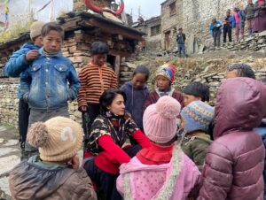Charlotte Vandermeersch Instagram - Honoring our time in Nepal 🇳🇵 the purest people, most gorgeous country, breathtaking mountains. Thank you! We hope to bring #theeightmountains, the film we made together, to you soon ⭐️. #lucamarinelli  #felixvangroeningen @surakshyapanta @sunil_k_dahal @anup_vaswani #leottomontagne @alessandro.borghi