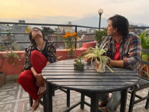 Charlotte Vandermeersch Instagram - Honoring our time in Nepal 🇳🇵 the purest people, most gorgeous country, breathtaking mountains. Thank you! We hope to bring #theeightmountains, the film we made together, to you soon ⭐️. #lucamarinelli  #felixvangroeningen @surakshyapanta @sunil_k_dahal @anup_vaswani #leottomontagne @alessandro.borghi