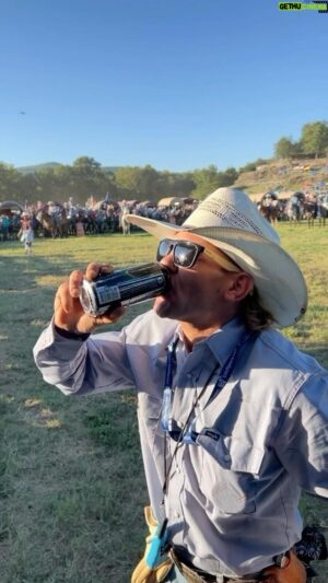 Chase Outlaw Instagram - @outlaw365 showing the proper response when someone hands you a can of @thebeastunleashed! 😈🍻🤠

#TheBeastUnleashed #CowboyShit #Cowboy