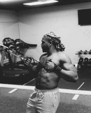 Chase Young Instagram - Steady.. steady.. 🥷🏽