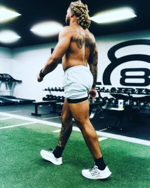 Chase Young Instagram - Steady.. steady.. 🥷🏽