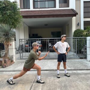 Chatpong Nattapong Instagram - Running on high… welcome to the running cult club pal. In running, it doesn’t matter whether you come in first, in the middle of the pack, or last. You can say, ‘I have finished.’ There is a lot of satisfaction in that.… 

#running #runningquotes #run #happyrunner #funrun #10km #grouprun #socialrun #socialmedia #runningonhigh #sweatshirts #sweatrunningclub #sweatrunners #hotday #humidity #bangkok #thailand #bangkokthailand #skyrace #discipline #disciplineiskey #selfdiscipline #enjoyeveryday #enjoylife #goodvibes #goodmorning #sunnyday #nordarun #satisfyrunning #districtvision