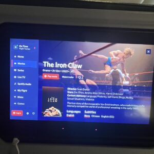 Chavo Guerrero Jr. Instagram - Pretty cool to be on a flight & scroll through the movies & see yourself on the screen. 🎥 😀👍🏼 @ironclawmovie #ironclawmovie @a24