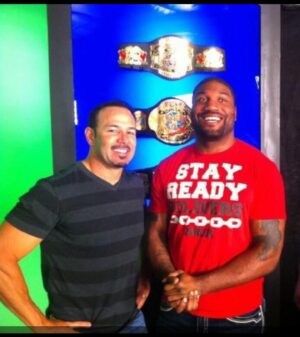 Chavo Guerrero Jr. Instagram - Everyone, please join me and wishing my brother, Quinton “Rampage” Jackson @rampage4real a Happy Birthday! 🎂 Been knowing Q for a long ass time cuz we’re old 😂, & had a lot of good times with him. We even made a movie together. One of the coolest guys I know, and has one mean right hand! 👊🏼 Happy Birthday Quinton! #happybirthday #rampagejackson