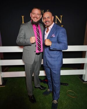 Chavo Guerrero Jr. Instagram - Some shots from the @a24 @ironclawmovie premiere in Dallas. In theaters Dec. 22nd. #a24 #ironclaw #vonerichfamily #guerrerofamily #guerrerostrong #guerrerostunts