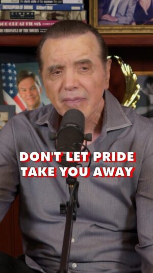Chazz Palminteri Instagram - Dont let pride take you away. 

To anyone out there with friends or family that they are no longer speaking to, just take a second to think about it. You only get one life and so does everybody else. We're all humans and we all make mistakes. It's important that you take a step back once in a while to reflect on the choices that you've made.

There's an exception every rule, but a lot of people tend to hold onto grudges for a lifetime. Just remember, you only get one.