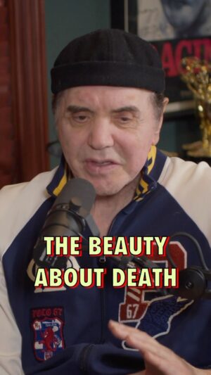 Chazz Palminteri Instagram - Are you afraid of death? Most people are, but it doesn’t have to be scary. This advice from my psychiatrist helped me tremendously and I hope that it will help calm your thoughts of death as well. Once you accept and embrace death, you will be happy.

You need to live in the present and enjoy life while you are here. If you don’t, the thought of death will constantly be looming over your head and prevent you from living your best life.

If you think about death on the regular, it zaps your NOW energy. Don’t let that dictate your outlook on life. Be present, that’s why it is called the present, because it is a gift. I hope that this helps. Let me know your thoughts in the comments below. Sure it is scary and unknown, but everyone has to face it. How do you deal with that thought?

If you haven’t seen this episode of my podcast yet, be sure to check it out on Youtube or any Podcasting platform. This amazing episode was with the multi-talented Mario Cantone.
#LifePerspective #FearOfDeath #LiveInThePresent #Mindfulness