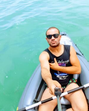 Chedi Amir Instagram - Kayak 🏊‍♂️🚤⛵🏝🛶😍 @chedi.amir #summer #summertime #sun #hot #sunny #warm #fun #beautiful #sky #clearskys #season #seasons #instagood #instasummer #photooftheday #nature #TFLers  #bluesky #instagram  #summerweather #sunshine #summertimeshine #kayak #chediamir #chedi_amir #شادي_أمير #tunisia