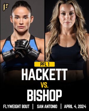 Chelsea Hackett Instagram - @chelshackett has her first fight locked in for 2024 where she’ll take on Jena Bishop at #PFL1 👀

Via @pflmma press release