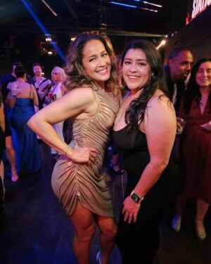 Chelsea Rendon Instagram - Today we say goodbye to #Station19 💔 
  Jaina thank you for being an inspiration not only to fellow Latinas in this business but to those young Latinas who have seen you on screen/billboards and now believe they can follow their dreams too. You have lead this show with such talent, grace and strength. I admire you so much! 
  Carlos, my brother, when you joined one of my favorite shows it made my heart burst! I have loved seeing you make people fall in love with you, root for you and wanna slap you! You really added something special to the show, I am so proud of you! 
  AJ I love that you joined the crew for the final season! You got to understand why I was obsessed with the show. I loved calling you after episodes and breaking it all down and guessing what was gonna happen next. 🍵 Thanks for taking me to the wrap party so I could celebrate with you all! 
I love you all so much! @jainaleeortiz @aj_cast #CarlosMiranda 
  And to everyone that has worked on @station19 thank you for always making me feel all the feels 🥹 #19