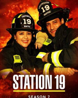 Chelsea Rendon Instagram - Today we say goodbye to #Station19 💔 
  Jaina thank you for being an inspiration not only to fellow Latinas in this business but to those young Latinas who have seen you on screen/billboards and now believe they can follow their dreams too. You have lead this show with such talent, grace and strength. I admire you so much! 
  Carlos, my brother, when you joined one of my favorite shows it made my heart burst! I have loved seeing you make people fall in love with you, root for you and wanna slap you! You really added something special to the show, I am so proud of you! 
  AJ I love that you joined the crew for the final season! You got to understand why I was obsessed with the show. I loved calling you after episodes and breaking it all down and guessing what was gonna happen next. 🍵 Thanks for taking me to the wrap party so I could celebrate with you all! 
I love you all so much! @jainaleeortiz @aj_cast #CarlosMiranda 
  And to everyone that has worked on @station19 thank you for always making me feel all the feels 🥹 #19