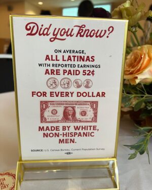 Chelsea Rendon Instagram - Today we all say PÁGAME! Latinas are paid just 52 cents for every dollar paid to white, non-Hispanic men – a decrease from 54 cents, according to the most recent U.S. Census Bureau data. This is BULLSHIT. Period! 

 @mujerxsrising @lclaa teamed up with @weallgrowlatina and to @karla.and.co to make the shirt that benefits the #LatinaEqualPay campaign! 

@equalpay2dayorg  #Trabajadoras #Pagame #DemandMore #Latinas #StandUp #GetLoud