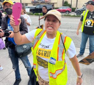 Chelsea Rendon Instagram - It’s taken me a few days to wrap my head around this. From being on the picket lines supporting the WGA to stepping up and being a Sag-Aftra Strike Captain. This whole experience was unforgettable. It was fun, painful, exciting, stressful, amazing and horrible. Connecting with my fellow captains and being part of Latinas Acting Up were beautiful things I don’t know I needed. Thankful we all made it through and hopeful for the future! Excited to get back to work soon! #Strike #WGAStrong #SAGAFTRAStrong #StrikeCaptain #TeamWB #LatinasActingUp #community #itsover ❤️🎉