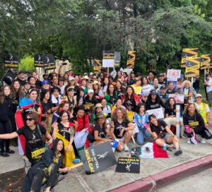 Chelsea Rendon Instagram - It’s taken me a few days to wrap my head around this. From being on the picket lines supporting the WGA to stepping up and being a Sag-Aftra Strike Captain. This whole experience was unforgettable. It was fun, painful, exciting, stressful, amazing and horrible. Connecting with my fellow captains and being part of Latinas Acting Up were beautiful things I don’t know I needed. Thankful we all made it through and hopeful for the future! Excited to get back to work soon! #Strike #WGAStrong #SAGAFTRAStrong #StrikeCaptain #TeamWB #LatinasActingUp #community #itsover ❤️🎉