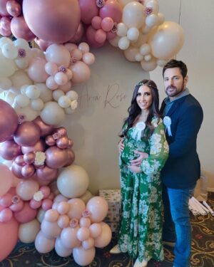 Chelsea Vale Instagram - Thank you to all our friends and family that came out for our Colorado BABYSHOWER! We love you all!! We can’t wait to meet our sweet baby girl ARIA ROSE! 🌹🩷🩷🩷