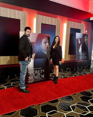 Chelsea Vale Instagram - Truly an incredible night and forever grateful for everyone who came out to celebrate the screening of Secrets at the Museum! The film premieres tomorrow night only on Lifetime Movies at 8/7c! 🎬 #Marvista #Shocktober #lifetimemovies