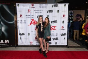 Chelsea Vale Instagram - We had a great opening night for Damon’s Revenge. Thank you Joel Callaway Photography for capturing the night! 💜🎬 #moviepremiere #actorslife #actress #blessed