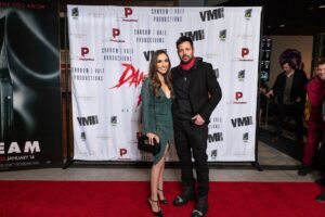 Chelsea Vale Instagram - We had a great opening night for Damon’s Revenge. Thank you Joel Callaway Photography for capturing the night! 💜🎬 #moviepremiere #actorslife #actress #blessed