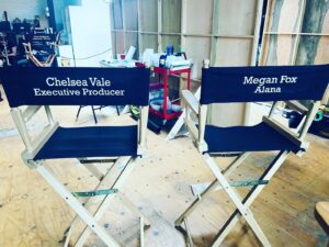 Chelsea Vale Instagram - Secrets out! Beyond blessed and excited to be producing a movie staring the beautiful Megan Fox! I love being able to do this with the home team! Keep your eye out for Johnny and Clyde! #producer #filmlife #meganfox 💋🎬