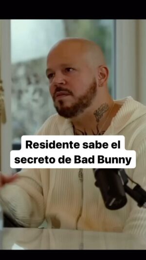 Chente Ydrach Instagram - En una entrevista con @nudeproject, @residente nos dio una pista de lo próximo que viene en la carrera de Bad Bunny 👀 podcast en mi YouTube: Chente Ydrach