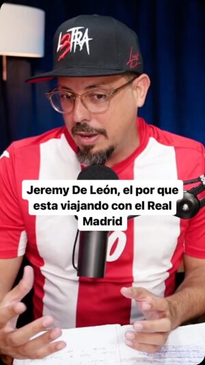 Chente Ydrach Instagram - Le pregunte a @10jeremyandre sobre el porque anda viajando con el Real Madrid y esta fue su respuesta, chequea el podcast en mi YouTube: Chente Ydrach