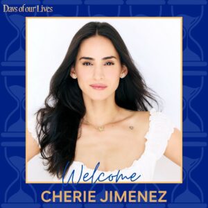 Cherie Jimenez Instagram - Tune in TODAY as @cheriealexandra makes her debut as Gabi! 💙⏳ Give her a warm welcome in the comments below! 

#DOOL #days #daysofourlives #peacock #cheriejimenez