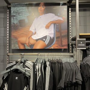 Cheryl Des Vignes Instagram - I can’t believe I’m really featured in an Adidas store 🥹 Such a cool experience with an amazing crew. I couldn’t have asked for a better first big shoot surrounded by cool people 🫶🏾