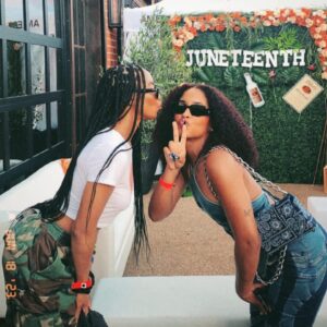 Cheryl Des Vignes Instagram - juneteenth weekend with my loves 🤪💗