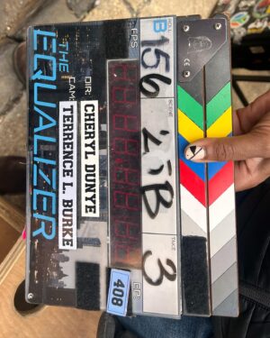 Cheryl Dunye Instagram - Keep an eye out for Episode 408 of @theequalizercbs 👀 grateful to work with thee one and only @queenlatifah 👑