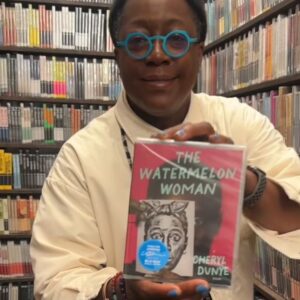 Cheryl Dunye Instagram - Walked into the Criterion Closet like what the…!?! OMG! Did you know it’s organized by the date the film joined the collection and not the release date of the film? Amazing. Can you guess what films I selected? List top 5 in comments 🎥 @criterioncollection @criterionchannel @jingletown_films