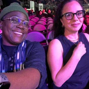 Cheryl Dunye Instagram - Madonna!!!! Last minute fun before I head out for my next show @madonna
