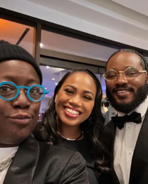 Cheryl Dunye Instagram - The Academy’s Governors Awards was so special. I witnessed Euzhan Palcy receive an Honorary Oscar for her ground breaking work in cinema — she was the first black woman to direct a studio movie.  Also got to connect with Angela and Viola. And bumped into Ryan Coogler and Zinzi Evans too. AND last but not least reconnected with Jonathan Majors. So much love in the building. @euzhanpalcyofficial @bassettvance @im.angelabassett @lakariniux @theacademy @violadavis @lovecrafthbo