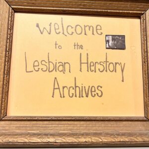 Cheryl Dunye Instagram - I’m back at my old haunts doing research for an exciting new project! 

The Lesbian Herstory Archives is home to the world’s largest collection of materials by and about Lesbians and their communities. There are some treasures here! Definitely coming back 🗽

@lesbianherstoryarchives