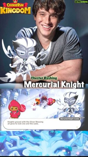 Chester Rushing Instagram - I am honored to voice “Mercurial Knight Cookie”  @cookierunkingdom ⚔️Join us (February 4, 2024 at 1 PM PST) for our 3rd Year Anniversary Streamily x CookieRun: Kingdom Livestream on their Youtube channel! 
Us cookies will be reading Your messages and sharing the love together~✨
Autographed prints are available for purchase on @streamily.live 

#cookierun #cookierunkingdom #voiceactor #gaming