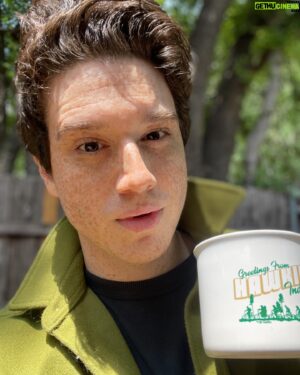 Chester Rushing Instagram - I don’t always drink coffee, but when I do, it’s always with a bit of contemplation. ☕️💭 #CoffeeThoughts #StrangerThings #coffee