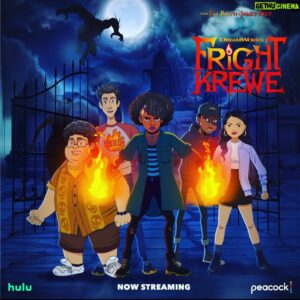 Chester Rushing Instagram - Thank you @dreamworkstv For this amazing “Fright Krewe” care package. Perfect way to start this spooky season! 💀 Stream “Fright Krewe” TODAY on @hulu & @peacock. ARE YOU BRAVE ENOUGH? #frightkrewe #unboxing #horror