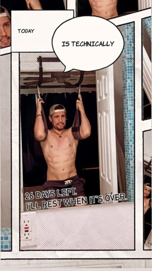 Chester See Instagram - Hit me with your favorite ab workout if ya got one. 

26 days left.