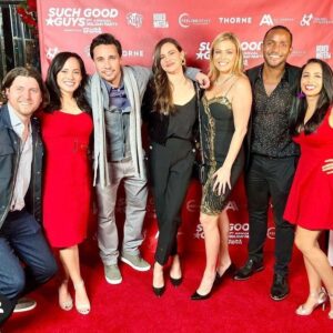 Chester See Instagram - Congratulations to the @suchgoodguys crew for another successful @toysfortots event last night. Hopefully those toys make some kids a little more happy on Christmas mornin. 

“Hey Lana, on three try to look sexy, one, two, three!”