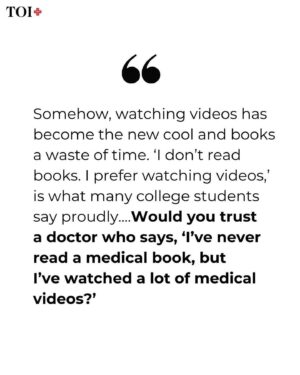 Chetan Bhagat Instagram - Posted @withregram • @toi_plus 
Millions of students, who have been to good schools and are going to good universities, are growing up on videos not books. There is no big purpose, no real interest in the world or in elections, writes @chetanbhagat

Head to our #linkinbio for more 

#india #indianstudents #indianyouth #youthsofindia #chetanbhagat #socialmedia #smartphones #selfie #lifestyle