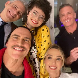 Cheyenne Jackson Instagram - Played Tom Sandoval tonight alongside some hilarious and legendary people for @bravotv.  Also…SO honored to play alongside my fav @nbcsnl ladies @chloeiscrazy & @sarahsquirm Love to @chrissyteigen, @bradgoreski and legendary @therealsusanlucci who played Sheana Shay.  Thanks @bravoandy for bringing us all together.  #SCANDOVAL