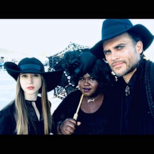 Cheyenne Jackson Instagram - Feeling witchy today.  Second pic of Franny & Kathy in the cooling tent brings me deep joy.