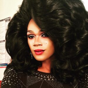 Chi Chi DeVayne Instagram - Big hair don’t care😛 thanks @ashleiiman  #chichidevayne #as3 #louisianadrag🐊