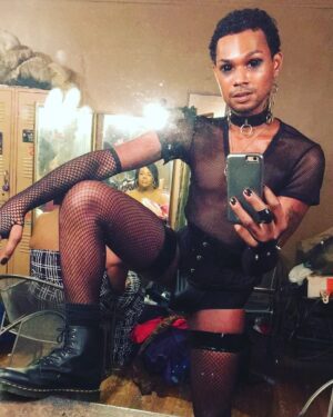 Chi Chi DeVayne Instagram - The slut twink idea kinda came together🤷🏽‍♂️